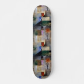 Rustig voor bomen Expressionistisch skateboard (Voorkant)
