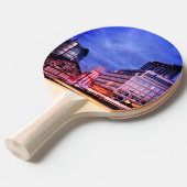 Rustig voor de nacht tafeltennisbatje (Voorkant Gekanteld)