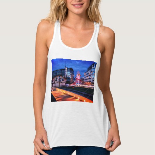 Rustig voor de nacht tanktop (Voorkant)