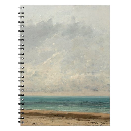 Rustig Zee - Gustave Courbet Notitieboek (Voorkant)