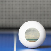 Rustig Zee - Gustave Courbet Pingpongbal (Net)