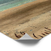 Rustig Zee - Gustave Courbet Poster (Hoek)