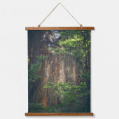 Rustig zomerbos hangend wandkleed (Voorkant)