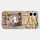 Rustige Aangepaste Vierkante Foto Alaskan Malamute Case-Mate iPhone Case (Achterkant (horizontaal))