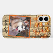 Rustige aangepaste vierkante foto Alaskan Malamute Case-Mate iPhone Case (Achterkant (horizontaal))