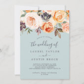 Rustige Aarde | Munt de bruiloft van Kaart (Voorkant)