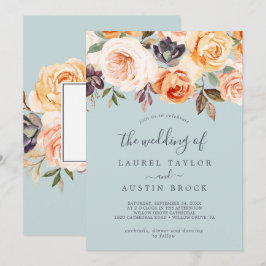 Rustige Aarde | Munt de bruiloft van Kaart