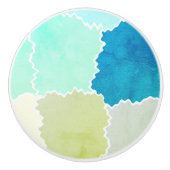 Rustige Aarde Toned Keramische Knop (Voorkant)