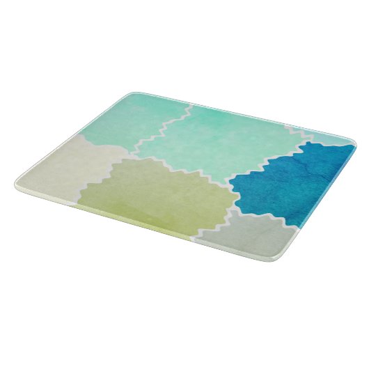 Rustige Aarde Toned Snijplank (Hoek)