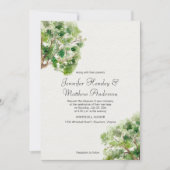 Rustige Aboretum Oak Tree Wedding | Kaart (Voorkant)