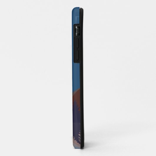 Rustige Abstracte bosmonreflectie Case-Mate iPhone Case (Achterkant/links)