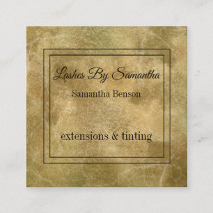 Rustige achtergrond Uitgebreide uitsteeksels Vierkante Visitekaartje