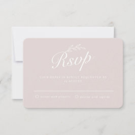 Rustige achtertuin botanische blad handgeschreven  kaart