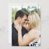 Rustige achtertuin mason jar Spring Engagement Par Kaart (Achterkant)