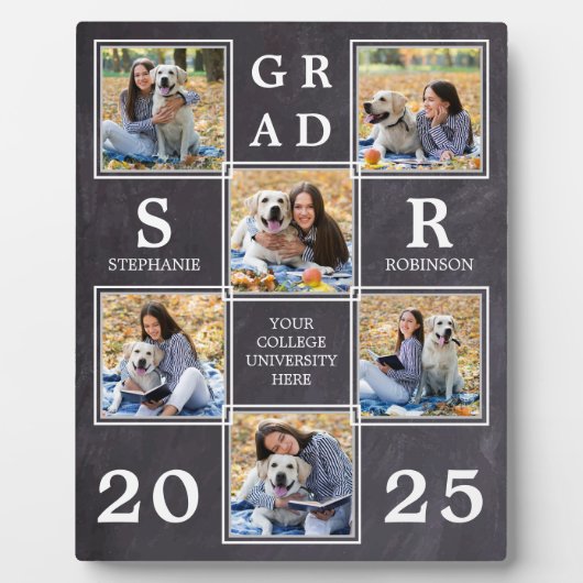 Rustige Afstuderen — unieke fotocollage Fotoplaat (Voorkant)