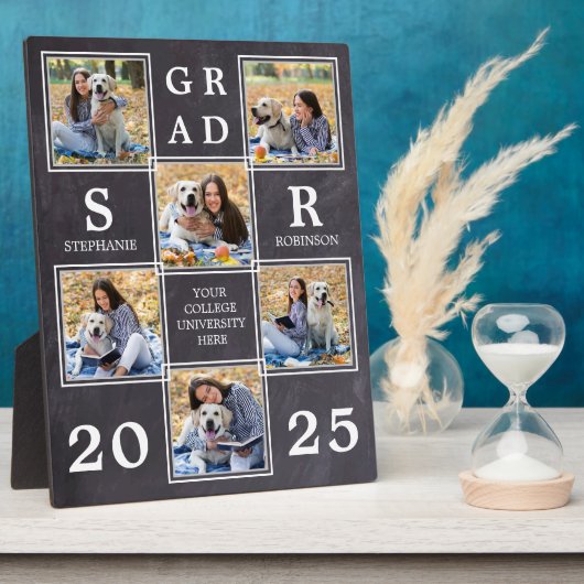 Rustige Afstuderen — unieke fotocollage Fotoplaat (Zijkant)