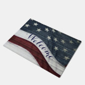 Rustige Amerikaanse deurmat (Schuin)