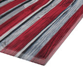 Rustige Amerikaanse vlag en Duitse vlag Snijplank (Hoek)