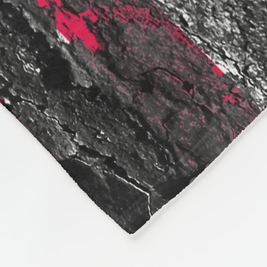 Rustige Amerikaanse vlag Fleece Deken (Hoek)