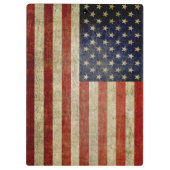 Rustige Amerikaanse vlag Klembord (Achterkant)