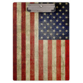 Rustige Amerikaanse vlag Klembord (Voorkant)