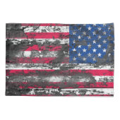 Rustige Amerikaanse vlag Kussensloop (Achterkant)