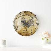 Rustige  Antiek familienaam Boerderij Rooster Grote Klok (Huis)