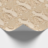 Rustige Antiek muzieknotities Cadeaupapier (Hoek)