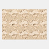 Rustige Antiek muzieknotities Inpakpapier Vel (Voorkant 2)