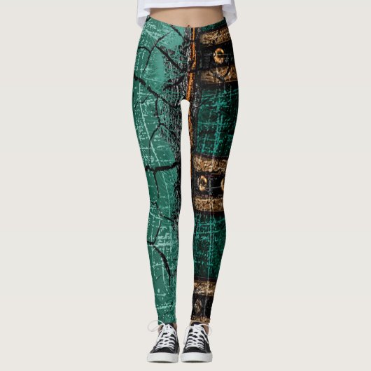 Rustige Antiek renaissancetoom 1 Leggings (Voorkant)