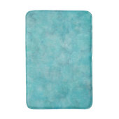Rustige Aqua Blauwe Aquarel Vlek Badmat (Voorkant Verticaal)