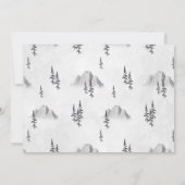 Rustige Arctische dieren | Uitnodiging tot Baby sh (Achterkant)