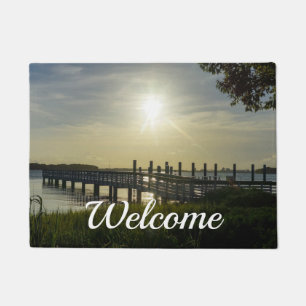 Rustige avond bij Cooper River Welkom Deurmat