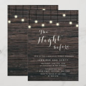 Rustige avond voor repetitie binnenste injecties kaart (Voorkant / Achterkant)