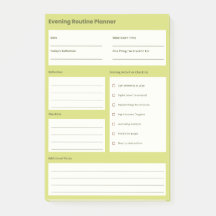 Rustige Avondroutine Planner