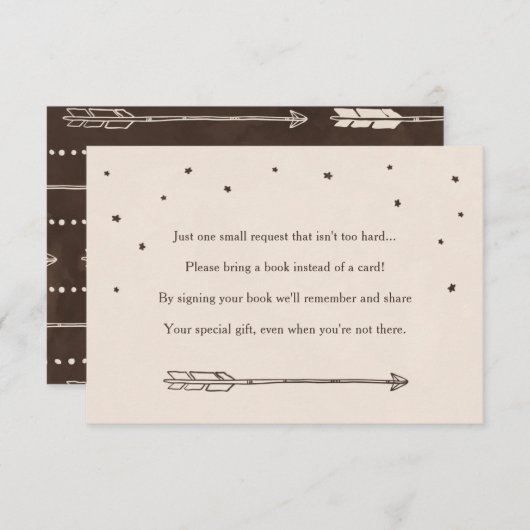 Rustige avontuur Kaarten voor het aanvragen van ee (Voorkant / Achterkant)