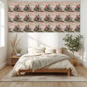 Rustige Aziatische Bloesem & Pagoda Chinoiserie Te Tegeltje