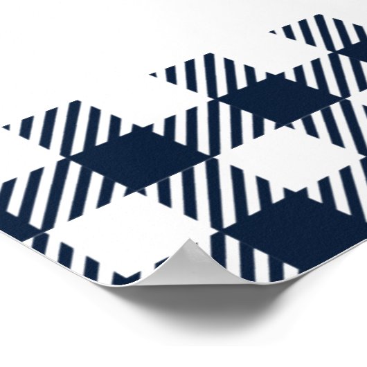 Rustige Baby BBQ Blue Pset Welcome Poster (Hoek)