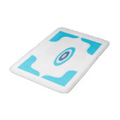 Rustige badmat met water rand (Gekanteld)