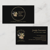 Rustige bakkerij Chef Home maakte eten Visitekaartje (Voorkant / Achterkant)