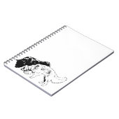 Rustige band in Silhouette Notitieboek (Linkerzijde)