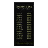 Rustige Barn Wood Lace westerne landzonnebloem Reclamekaart (Achterkant)