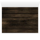 Rustige barnwood herfst trouwtafel (Binnen Horizontaal (Onder))