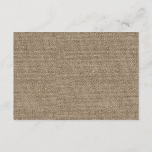 Rustige Beach Starfish Weddenschap Informatiekaartje (Achterkant)