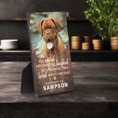 Rustige beddengoed Memorial Foto Keepslag Fotoplaat