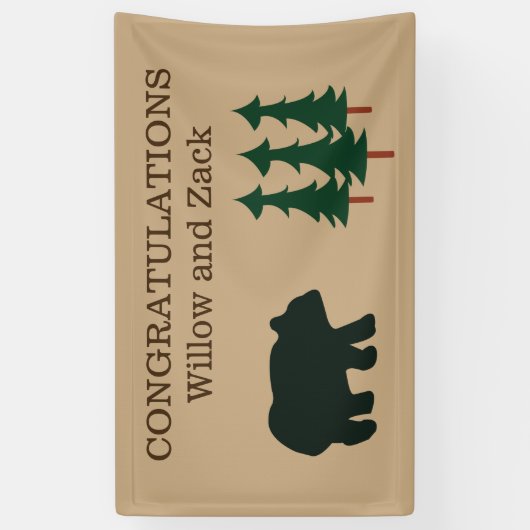 Rustige Beer - Aangepaste banner (Verticaal)