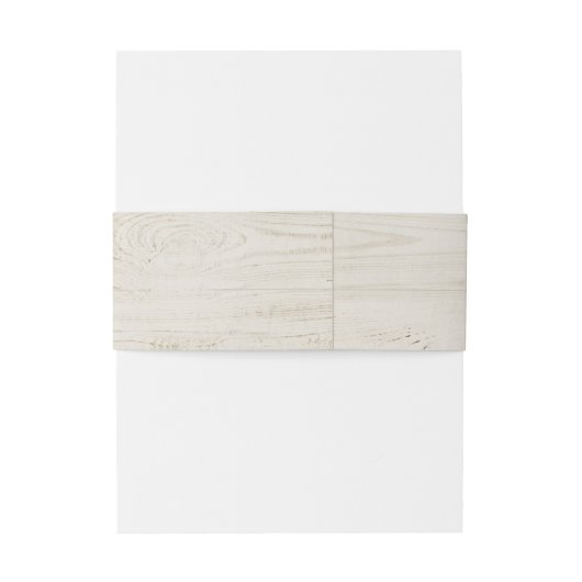 Rustige beertoast Licht hout Uitnodigingen Wikkel (Achterkant Voorbeeld)