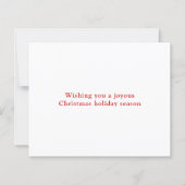 Rustige  begroting Merry-kerstrood vrachtwagen (Achterkant)