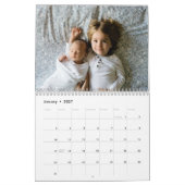 Rustige Beige Buffalo Check 2025 Foto Kalender (Jan 2027)