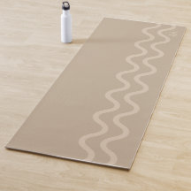 Rustige Beige Moderne Minimalistische Golvende Lij
